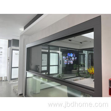 Electric vertical sliding lift window